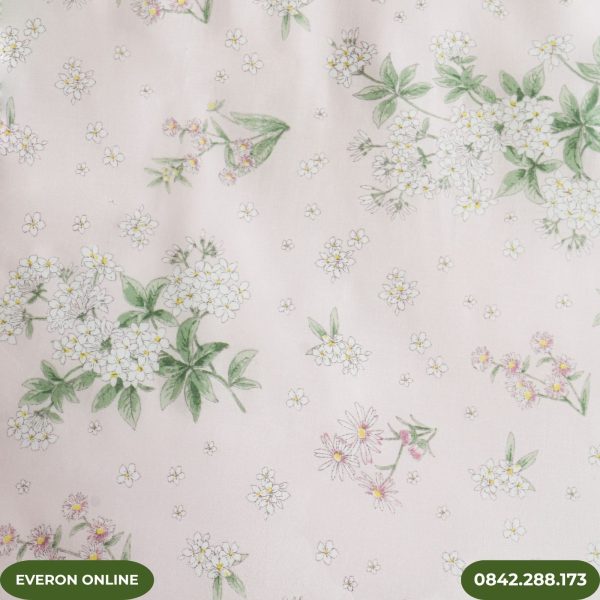 Bộ chăn ga gối Everon EPM25010 Modal màu hồng