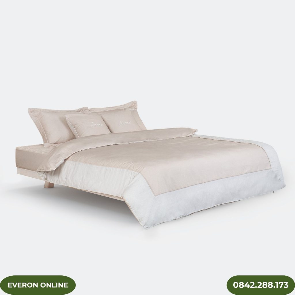 Bộ chăn ga gối Everon EPM25016 phong cách nhẹ nhàng