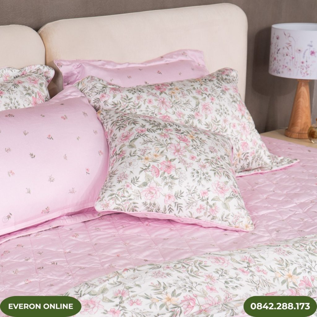 Bộ chăn ga gối Everon Modal Cotton EPM2509 Vũ Điệu Hoa