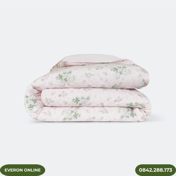 Bộ chăn ga gối Everon Modal màu hồng EPM25010