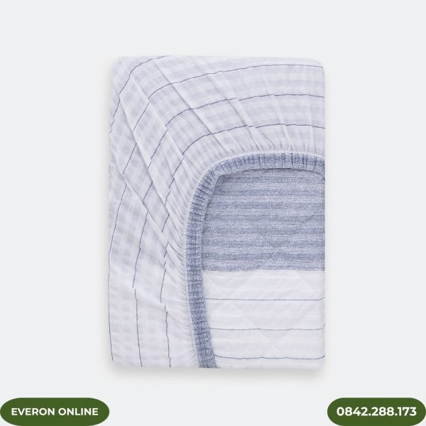 Bộ chăn ga gối Everon Modal màu xanh mã EPM25013