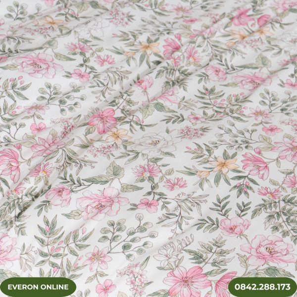 Bộ chăn ga gối Everon Vũ Điệu Hoa EPM2509