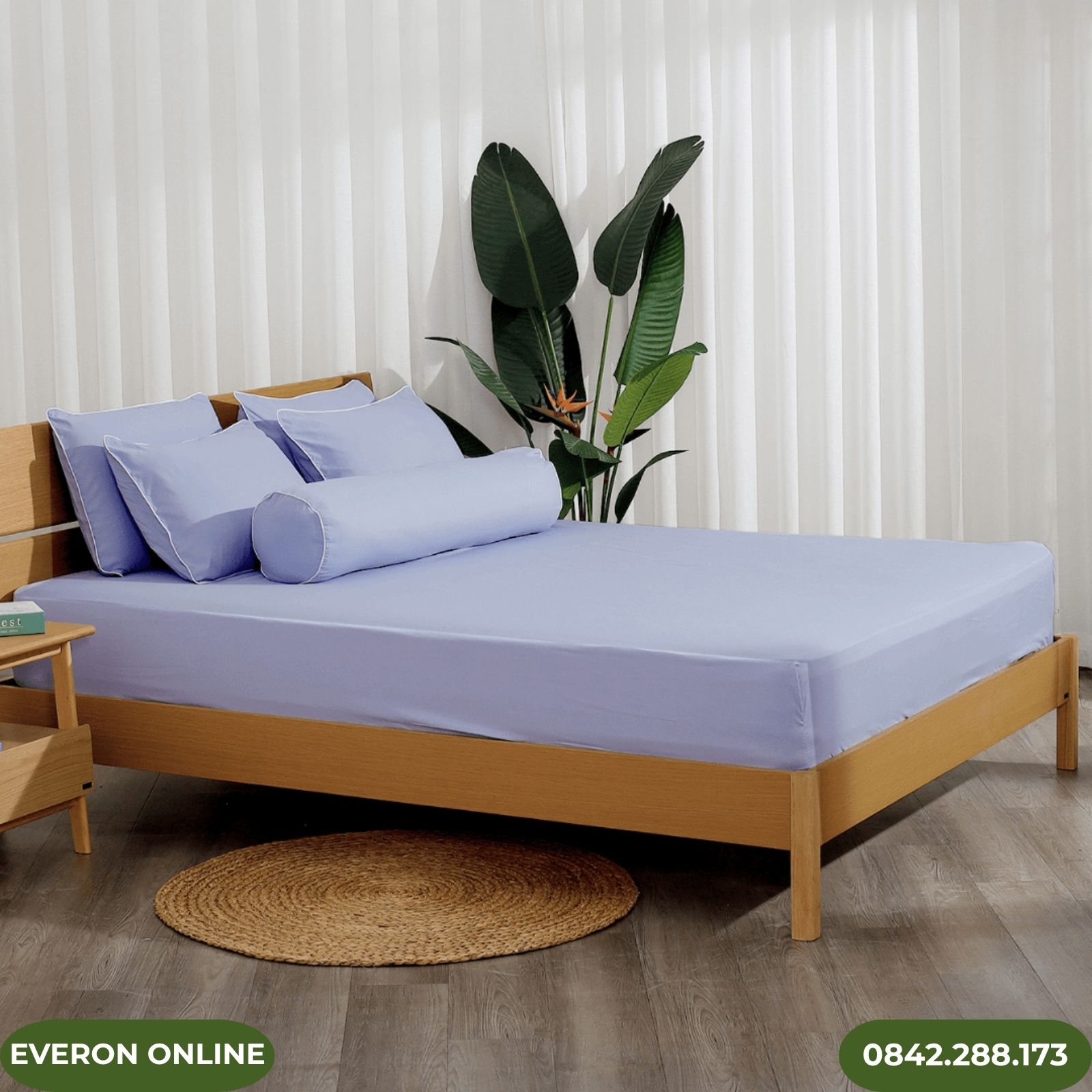 Bộ ga Microfiber KMS408 thoáng khí Bộ ga Microfiber KMS408 thoáng khí