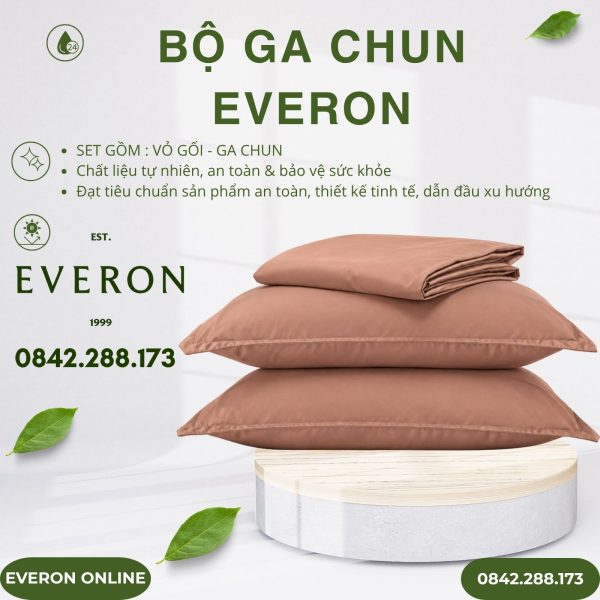 Bộ ga chun Everon BSL710 Dusty Lyocell Twill BST Basic
