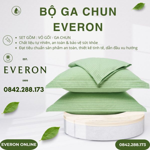 Bộ ga chun Everon EPBC25025 Cánh Rừng Hy Vọng