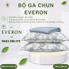 Bộ ga chun Everon EPC26012 Vườn cổ điển Cotton BST Đơm Hoa