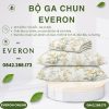 Bộ ga chun Everon EPMOC27025 Lilies Modal Cotton BST Những mảnh êm