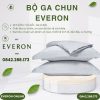 Bộ ga chun Everon EPTC25037 Kỷ Hà Xám Tencel Blend BST Ever-on