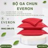 Bộ ga chun Everon ESM25019 Yêu Nồng Nhiệt Modal Cotton BST Khu Vườn Tinh Hoa