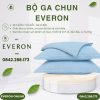 Bộ ga chun Everon EST25034 Làn Nước Xanh Tencel BST Ever-on