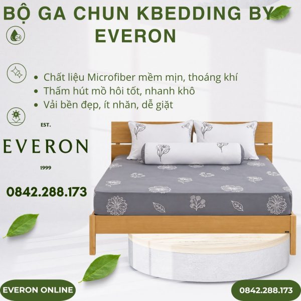 Bộ ga chun Microfiber KMP303 Everon