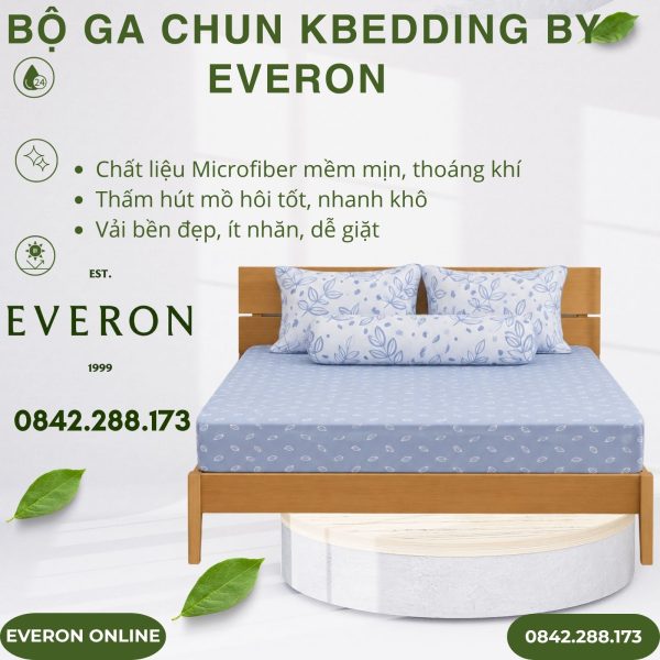 Bộ ga chun Microfiber KMP305 Everon