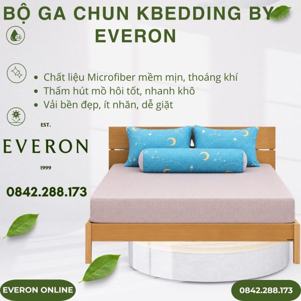 Bộ ga chun Microfiber KMP306 Everon