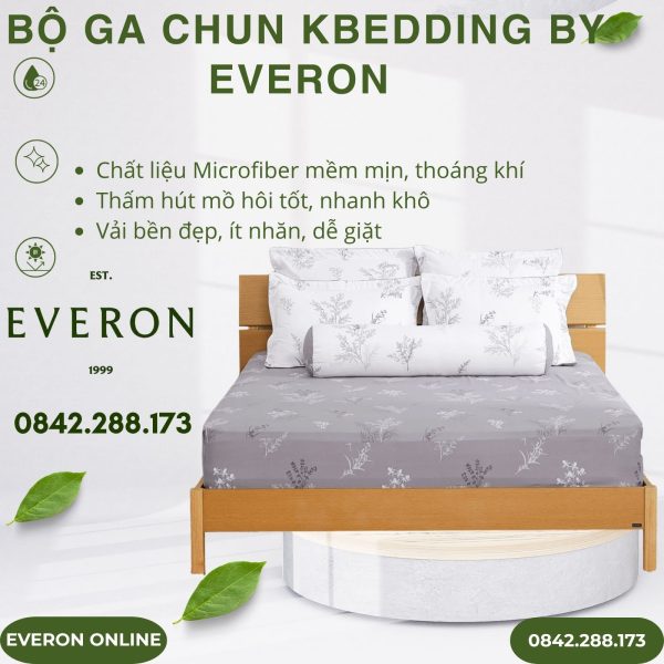 Bộ ga chun Microfiber KMP401 Everon
