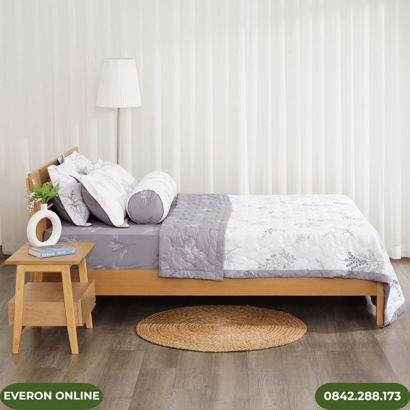 Bộ ga chun Microfiber KMP401 tiện dụng Bộ ga chun Microfiber KMP401 tiện dụng