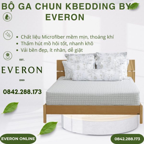 Bộ ga chun Microfiber KMP404 Everon