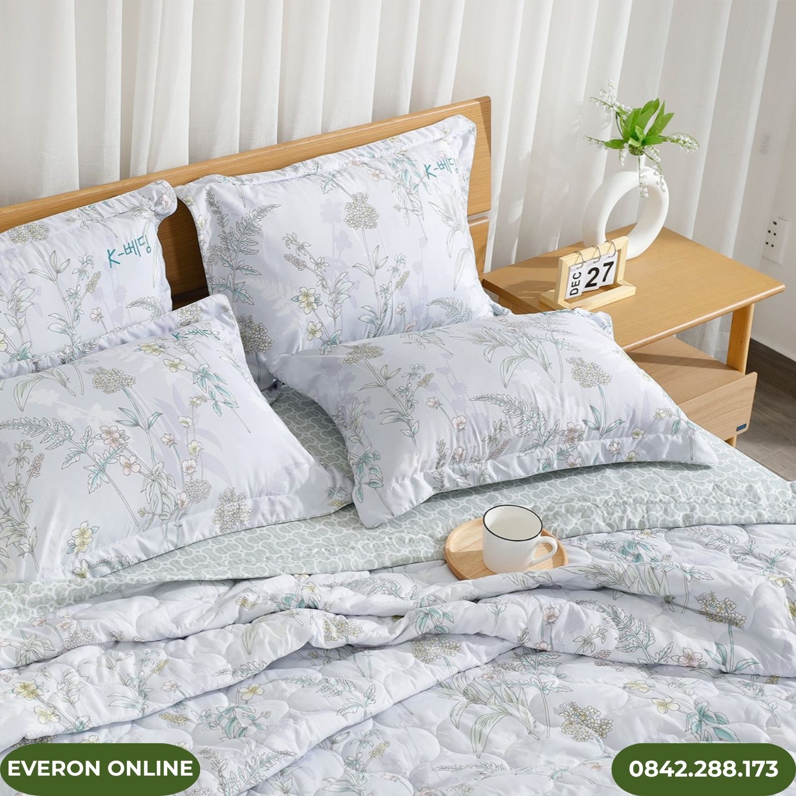 Bộ ga chun Microfiber KMP404 tiện dụng