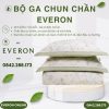 Bộ ga chun chần Everon EPC26014 Sách Hoa Cotton Sateen BST Đơm Hoa