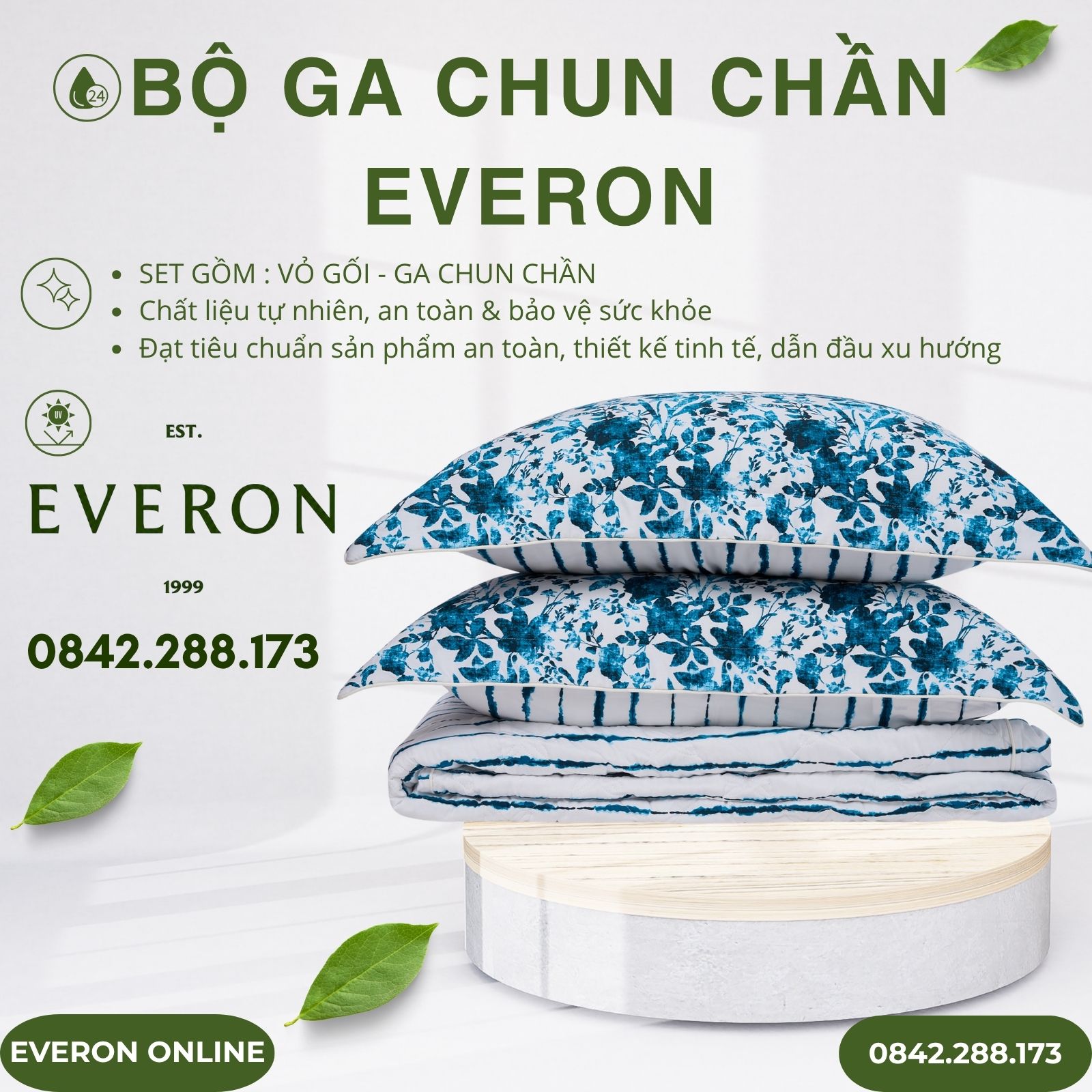 Bộ ga chun chần Everon EPM25021 Thung Lũng Thấu Hiểu BST Khu Vườn Tinh Hoa Bộ ga chun chần Everon EPM25021 Thung Lũng Thấu Hiểu BST Khu Vườn Tinh Hoa