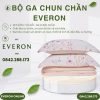 Bộ ga chun chần Everon EPT25017 Mơ Êm Tencel BST Khu Vườn Tinh Hoa