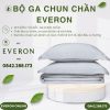 Bộ ga chun chần Everon EPTC25037 Kỷ Hà Xám Tencel Blend BST Ever-on
