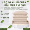 Bộ ga chun chần bốn mùa Everon BPC701 Horizon Cotton BST Basic