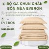 Bộ ga chun chần bốn mùa Everon BSL712 Sandy Lyocell Twill BST Basic