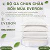 Bộ ga chun chần bốn mùa Everon BSL713 Cloud Lyocell Twill BST Basic