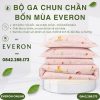 Bộ ga chun chần bốn mùa Everon CPC27201 Elf Cotton Sateen BST Cutie