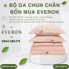 Bộ ga chun chần bốn mùa Everon CPM25203 Vũ Điệu Dịu Dàng
