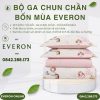 Bộ ga chun chần bốn mùa Everon CPM25205 Công Chúa Điệu