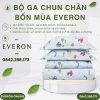 Bộ ga chun chần bốn mùa Everon CPM27202 Track & Tail Cotton Sateen