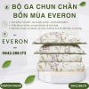 Bộ ga chun chần bốn mùa Everon EPC26013 Mùa quả dại Cotton