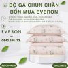 Bộ ga chun chần bốn mùa Everon EPM25010 Nét Hứng Khởi Modal BST Chân Trời Mới