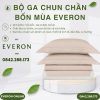 Bộ ga chun chần bốn mùa Everon EPM25016 Tiếng Vỗ Về