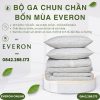 Bộ ga chun chần bốn mùa Everon EPM25038 Đường Sọc Ngang Modal Cotton BST Ever-on