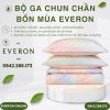 Bộ ga chun chần bốn mùa Everon EPT25015 Ánh Dương Lấp Lánh