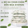 Bộ ga chun chần bốn mùa Everon EPTMC27022 Citrus Tencel Modal Cotton BST Những mảnh êm