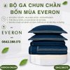 Bộ ga chun chần bốn mùa Everon ESM25023 Nét Khiêm Tốn