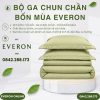 Bộ ga chun chần bốn mùa Everon ESTJ27017 Art Decor