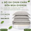 Bộ ga chun chần bốn mùa Everon ESTJ27020 Lilac