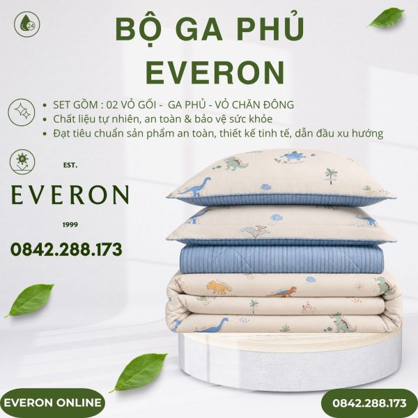Bộ ga phủ Everon CPC26204 cuộc phiêu lưu của cổ dài ba sừng