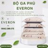 Bộ ga phủ Everon CPM25202 mèo vui vẻ Modal Cotton BST Cutie
