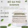 Bộ ga phủ Everon EPC26014 sách hoa Cotton Sateen BST Đơm hoa