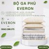 Bộ ga phủ Everon EPT25029 hồ sâu sắc Tencel BST Khu vườn tinh hoa
