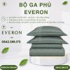 Bộ ga phủ Everon ESB26010 gợn sóng biếc Bamboo BST Đơm hoa