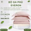 Bộ ga phủ Everon ESM26004 đồng ca hoa cỏ Modal BST Đơm hoa