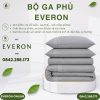 Bộ ga phủ Everon EST25024 nét kiên định Tencel BST Khu vườn tinh hoa