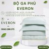 Bộ ga phủ Everon ESTMC26001 ngọc thanh liễu Tencel Modal Cotton BST Đơm hoa