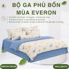 Bộ ga phủ bốn mùa Everon CPC26204 Cuộc phiêu lưu của Cổ Dài Ba Sừng BST Cutie